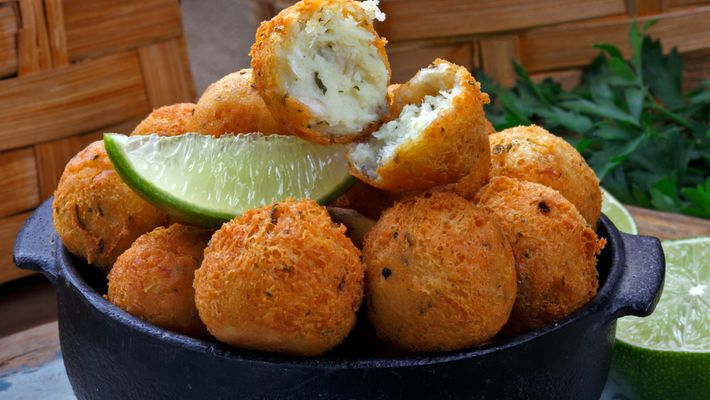 Receita de Bolinho de bacalhau