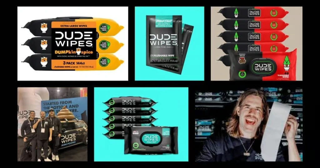 Lenços umedecidos para homens